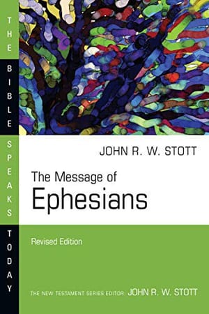 The Message of Ephesians book cover