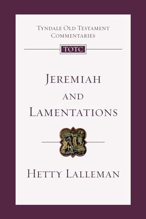 Jeremiah and Lamentations (Tyndale Old Testament Commentaries) book cover