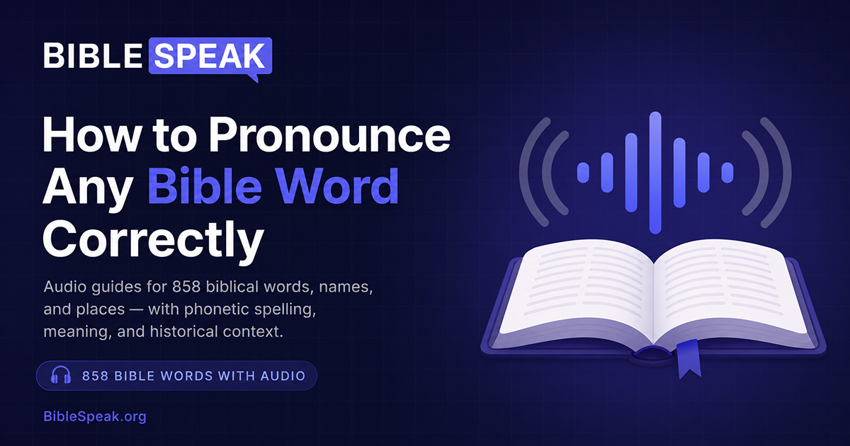 BibleSpeak.org logo
